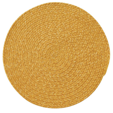 Spice Bin Braided Placemat - Cumin Set of 12 Park Designs - The Fox Decor
